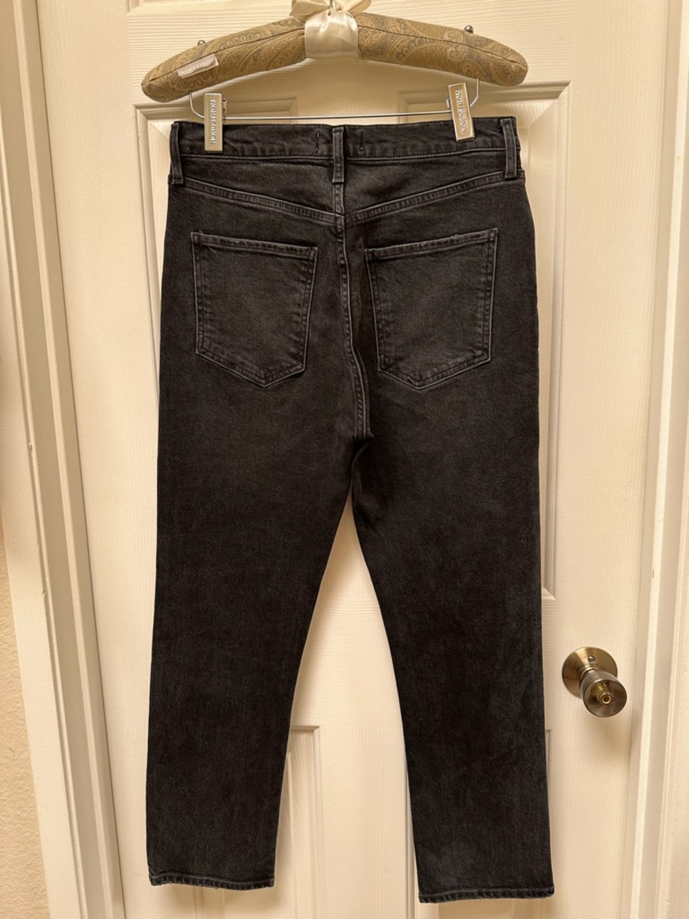 Agolde Riley High Rise Straight Crop Jeans - Picture 5 of 12